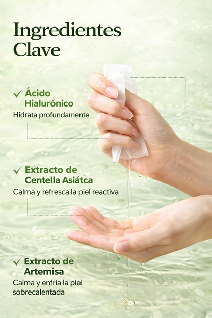 Mascarilla calmante de Centella Asiática (10 unidades)