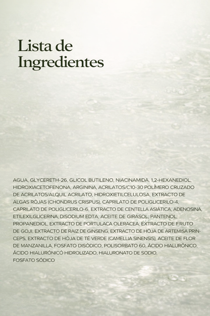 Mascarilla calmante de Centella Asiática (10 unidades)